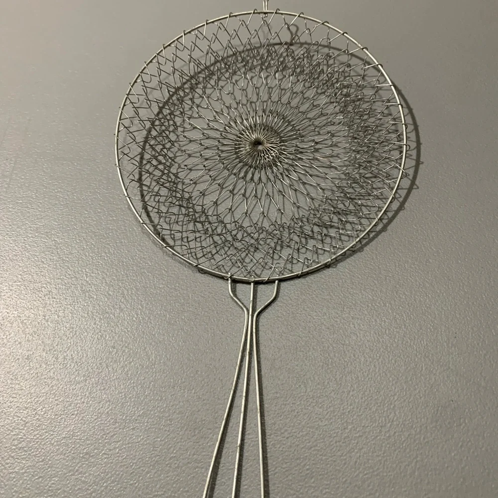 Silver Wire Mesh Skimmer